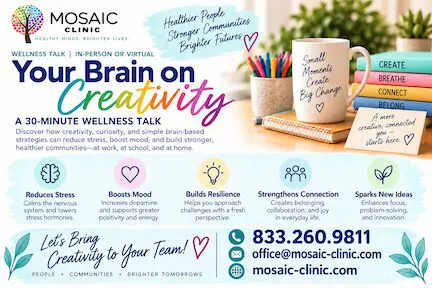 creativity talk postcard